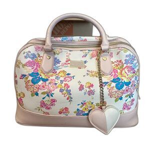Betsey Johnson Pink Floral Handbag